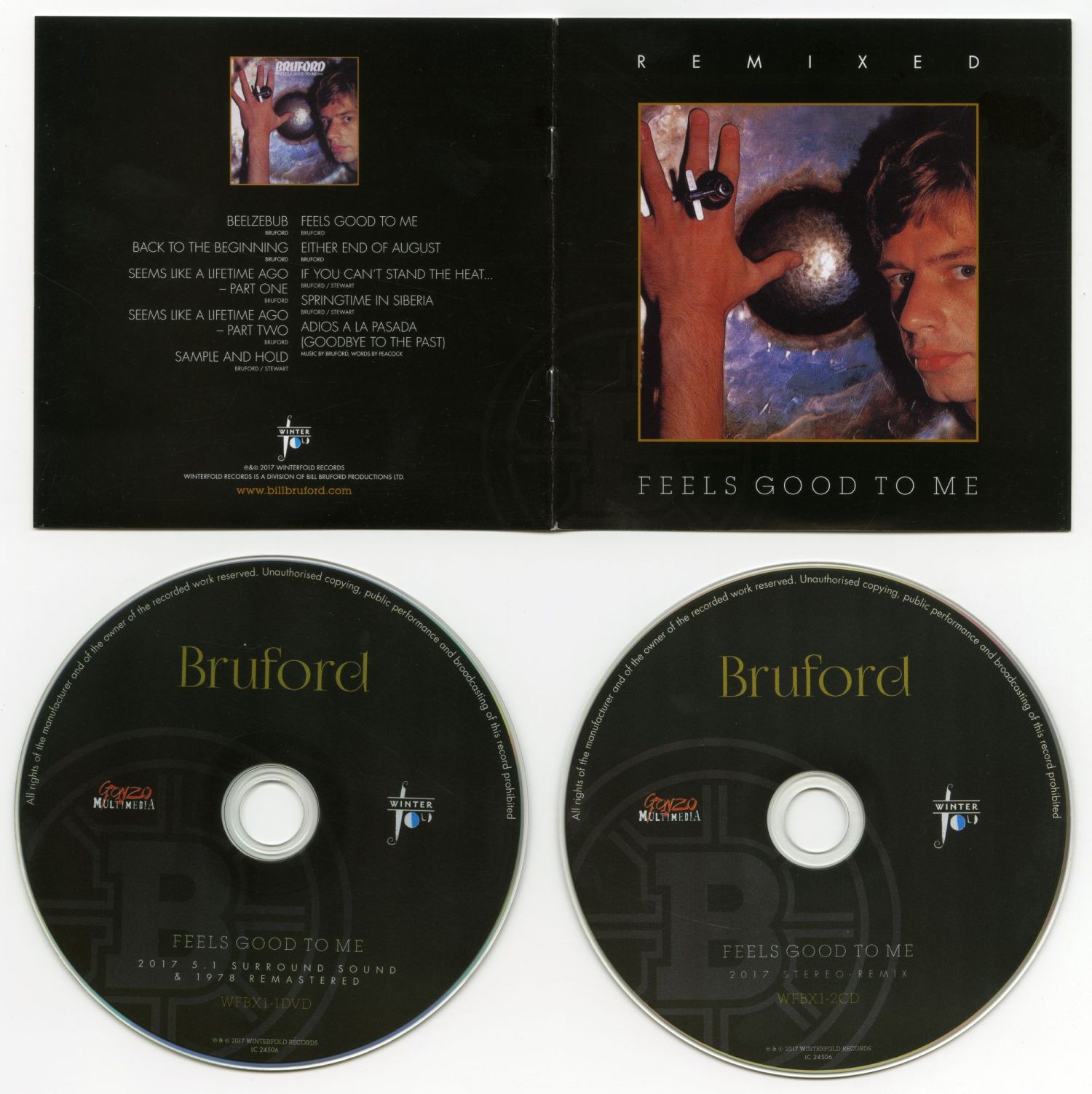 Bruford『Feels Good To Me』09